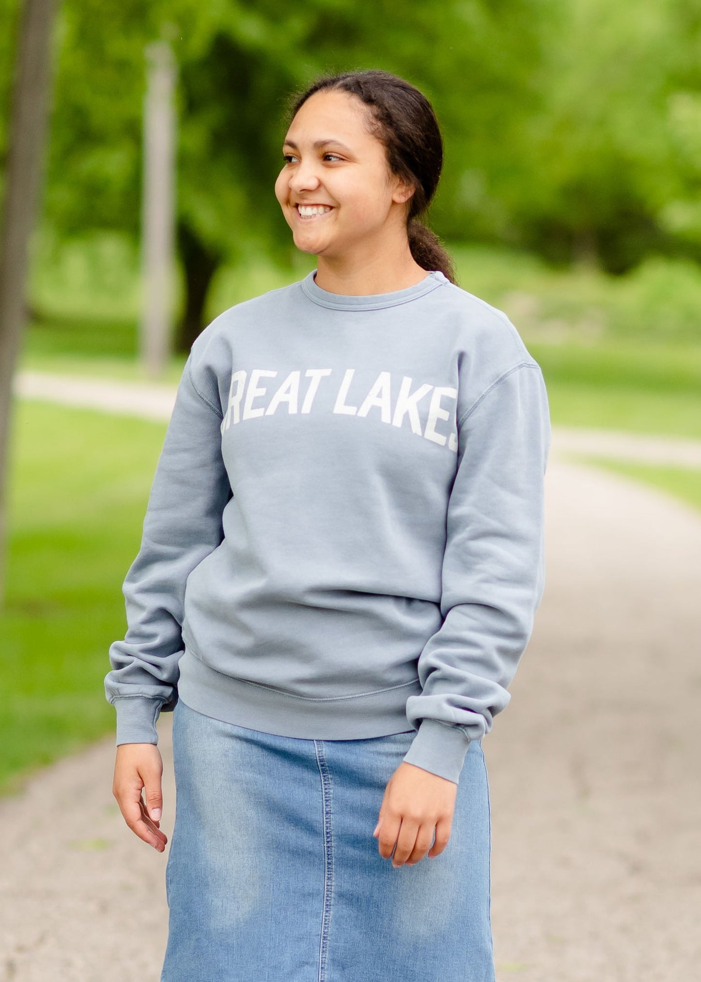 Crewneck Great Lakes Sweatshirt Tops