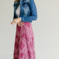Crinkle Tiered Midi Skirt - FINAL SALE Skirts