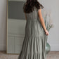 Crochet Tiered Layer Maxi Dress Dresses Tea N Rose