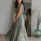 Crochet Tiered Layer Maxi Dress Dresses Tea N Rose