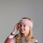 Crocheted Blush Headband - FINAL SALE Accessories