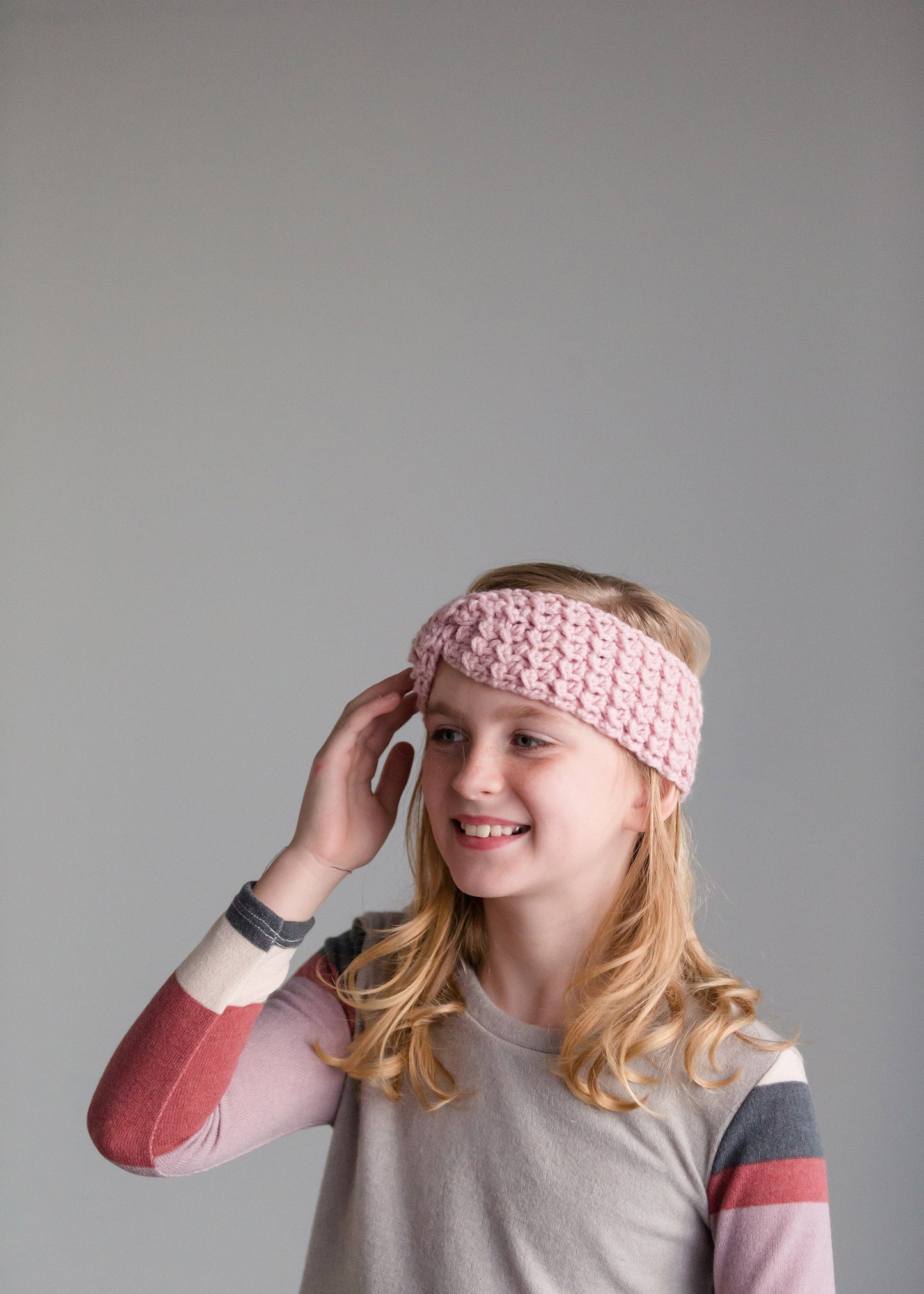 Crocheted Blush Headband - FINAL SALE Accessories