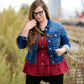 Cropped Jean Denim Jacket - FINAL SALE Layering Essentials