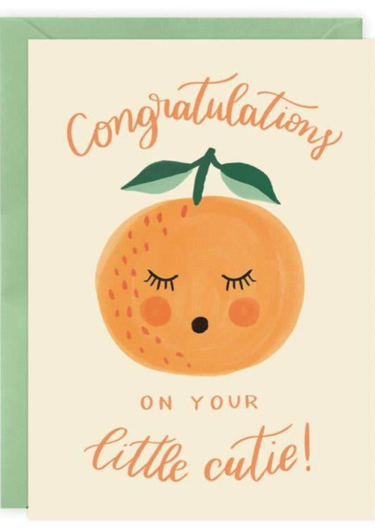 Cutie Baby Greeting Card - FINAL SALE Accessories