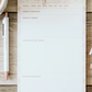 Daily He Leads Me Notepad Home & Lifestyle The Daily Grace Co.