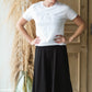 Dainty Wildflower White Graphic Tee - FINAL SALE Shirt