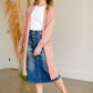 Dark Rose Soft + Classic Cardigan Tops Tea N Rose