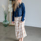 Dark Wash Distressed Denim Jacket Tops Risen