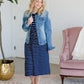Dark Washed Denim Jean Jacket - FINAL SALE Layering Essentials