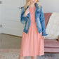 Dark Washed Denim Jean Jacket - FINAL SALE Layering Essentials