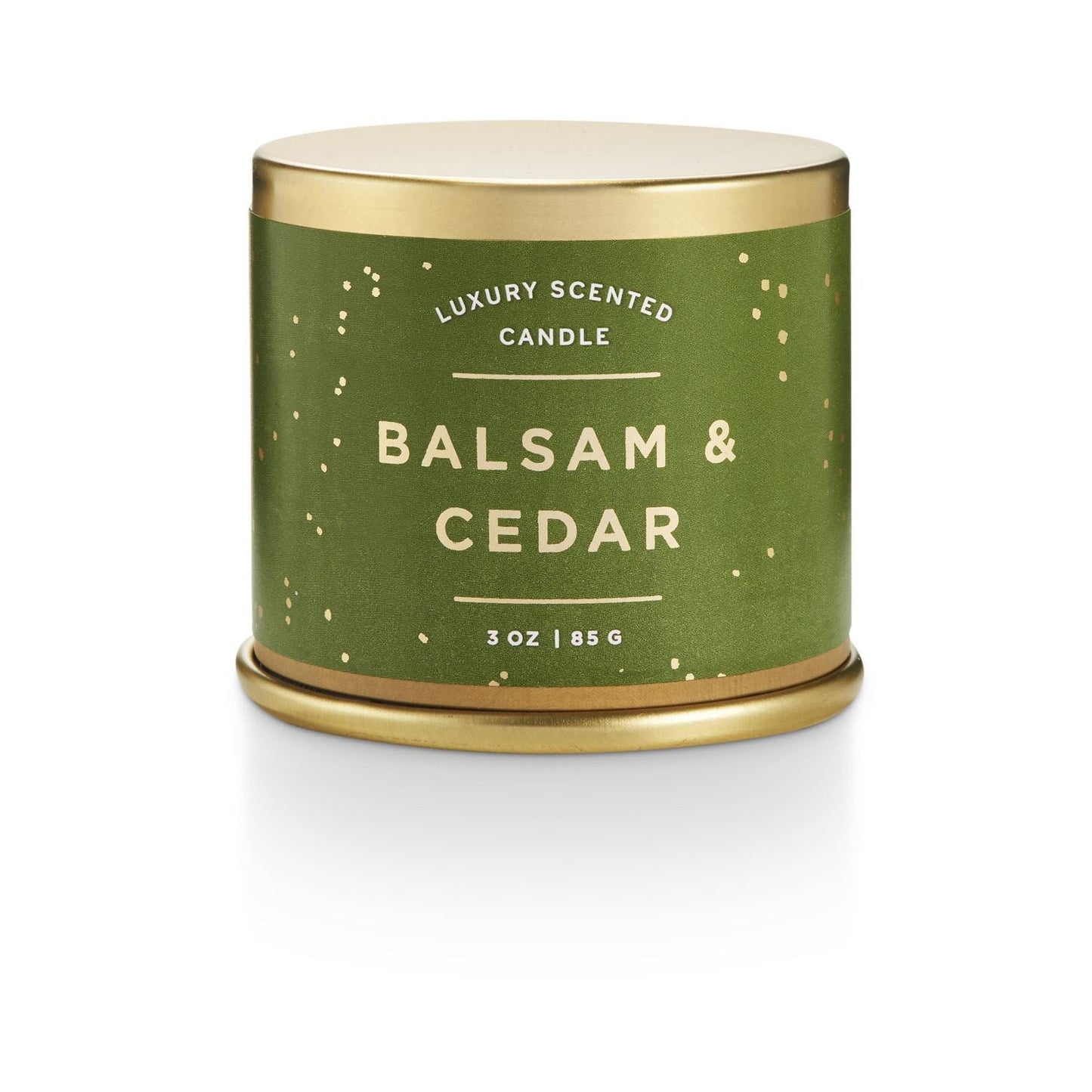 Demi Tin Soy Candle - FINAL SALE Home & Lifestyle Balsam + Cedar