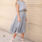 Denim Blue High Waisted Skirt Skirts