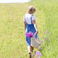 women's denim v neck button front dress
