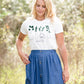 Denim Double Button Midi Skirt - FINAL SALE Skirts
