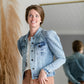 Denim Drop Shoulder Jean Jacket Shirt KUT
