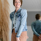 Denim Drop Shoulder Jean Jacket Shirt KUT