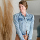 Denim Drop Shoulder Jean Jacket Shirt KUT