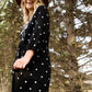 Detail Print Drawstring Midi Dress - FINAL SALE Dresses