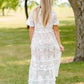 Detailed Lace Maxi Dress - FINAL SALE Dresses