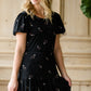 Detailed Sleeve Tiered Midi Dress - FINAL SALE Dresses