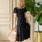 Detailed Sleeve Tiered Midi Dress - FINAL SALE Dresses