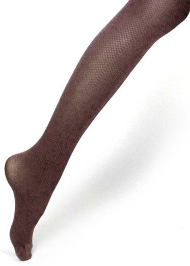 Diamond Pattern Shape Tights - FINAL SALE Accessories Taupe