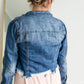 Distressed Denim Jean Jacket Shirt Risen