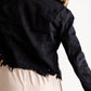 Distressed Denim Jean Jacket Shirt Risen