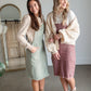 Distressed Overall Midi Dress Dresses Polagram + BaeVely