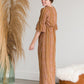 Ditsy Print Trumpet Sleeve Maxi Dress - FINAL SALE Dresses