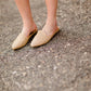 Dolce Vita natural women's slip on raffia mule
