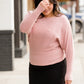 Dolman Sleeve Pearl Detail Sweater - FINAL SALE Tops