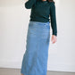 Donna Light Wash Long Denim Skirt - FINAL SALE Skirts
