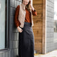 Donna Long Denim Skirt - FINAL SALE Skirts