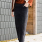 Donna Long Denim Skirt - FINAL SALE Skirts