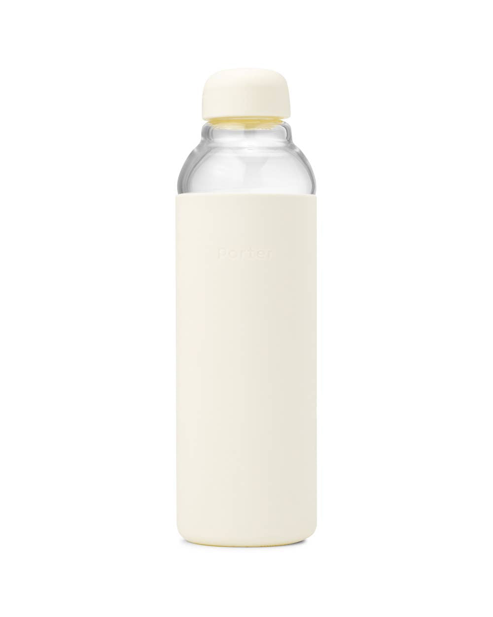 DOORBUSTER - Portable Glass Water Bottle-FINAL SALE Home & Lifestyle Cream
