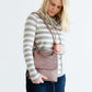 Double Shoulder Backpack Accessories Dark lavender