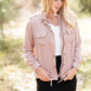 Drawstring Cargo Pocket Jacket - FINAL SALE Layering Essentials