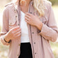 Drawstring Cargo Pocket Jacket - FINAL SALE Layering Essentials