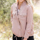 Drawstring Cargo Pocket Jacket - FINAL SALE Layering Essentials
