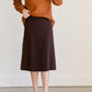 Dressy Back Zip Midi Skirt - FINAL SALE Skirts