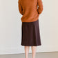 Dressy Back Zip Midi Skirt - FINAL SALE Skirts