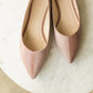 Duo Print Rose Pointed Flat - FINAL SALE Shoes