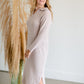 Dusty Lilac Knit Sweater Dress Dresses LUSH