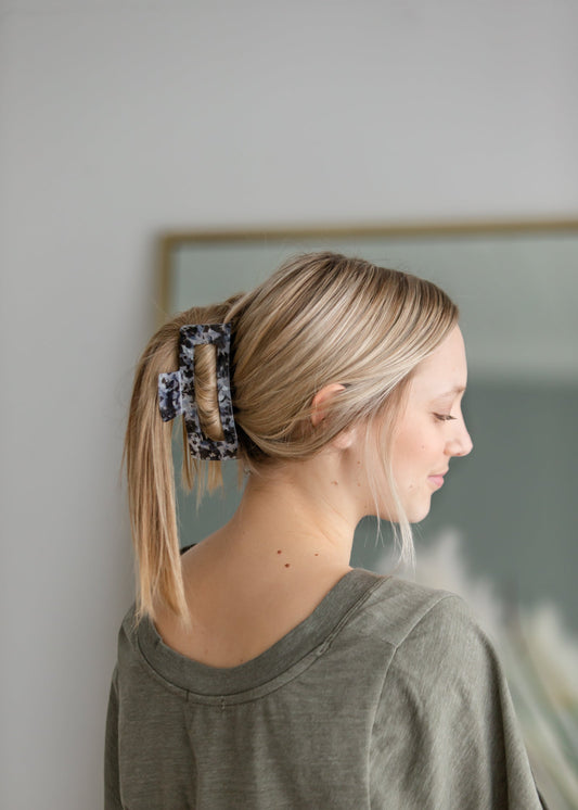 Eco-friendly claw clips by kitsch are a great way to keep your hair out of the way when you need to do all the things.