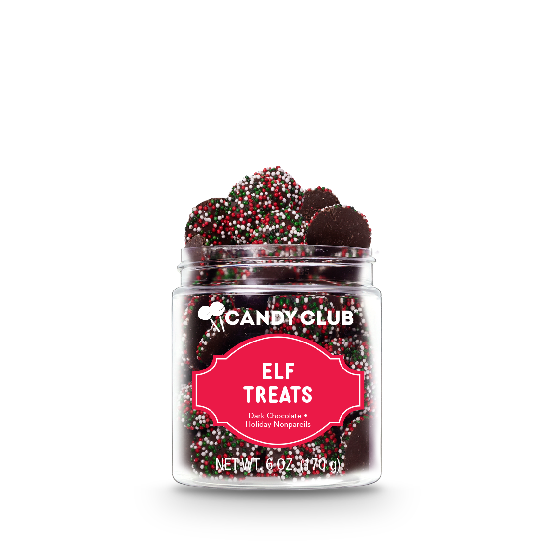 Elf Treats Dark Chocolate Nonpareils Home & Lifestyle Candy Club