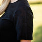 The Elizabeth Embroidered Top is an Inherit Design and we've thought of all the details! There is a lining on the inside of this top so you can feel comfortable. The bell half sleeve has been graced with a feminine floral embroidered pattern and it is cut in a feminine fut. The fabric is light and elevated so you can wear this top anywhere!
