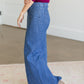 Ellie Long Denim Skirt - FINAL SALE Skirts Light Wash / 6