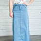Elyse Denim Skirt Skirts Vintage Wash / XS