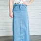 Elyse Denim Skirt Skirts Vintage Wash / XS